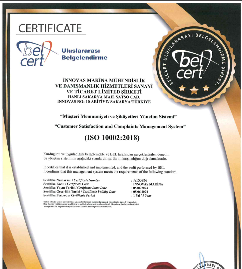 ISO 10002:2018 نظام إدارة رضا العملاء