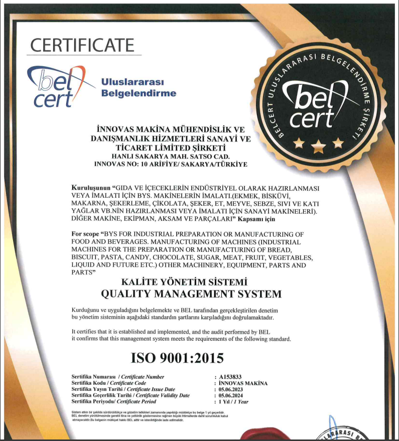 ISO 9001:2015 نظام إدارة الجودة